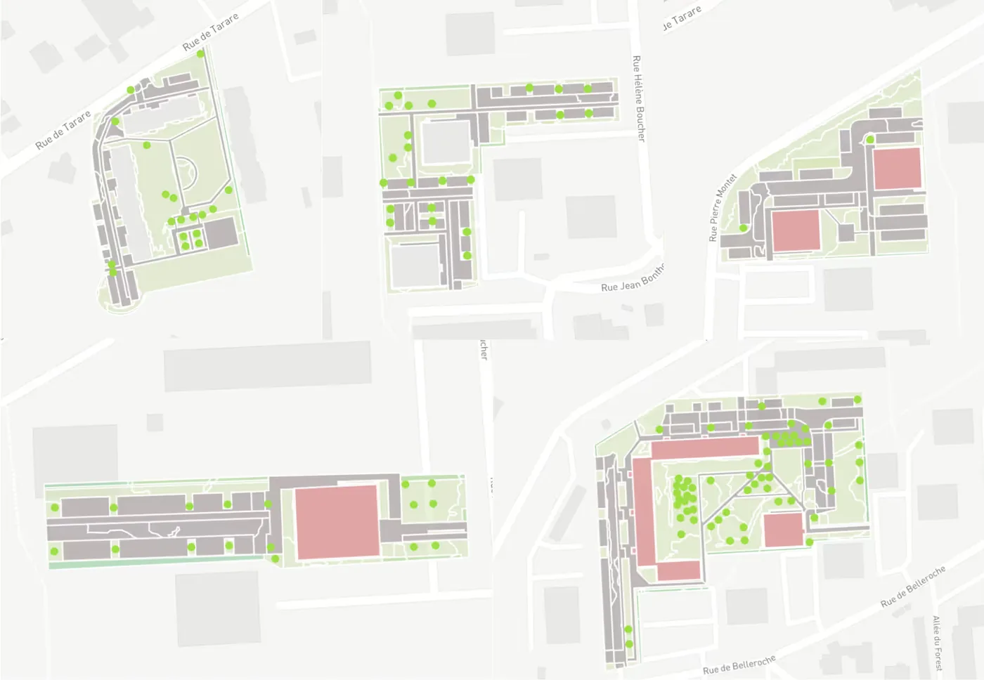 Plan projet – ZAC Belleroche